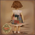 Summery Checked Outfit for 11.5" Bleuette Doll (EC0056A)