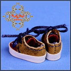 Red & Brown Walking Shoes (CH0016A)