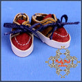 Red & Brown Walking Shoes (CH0016A)