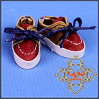 Red & Brown Walking Shoes (CH0016A)