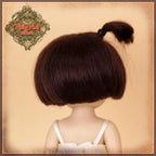 Brown Mohair Wig for 5.5" Dolls (HD0032B)