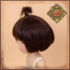 Brown Mohair Wig for 5.5" Dolls (HD0032B)
