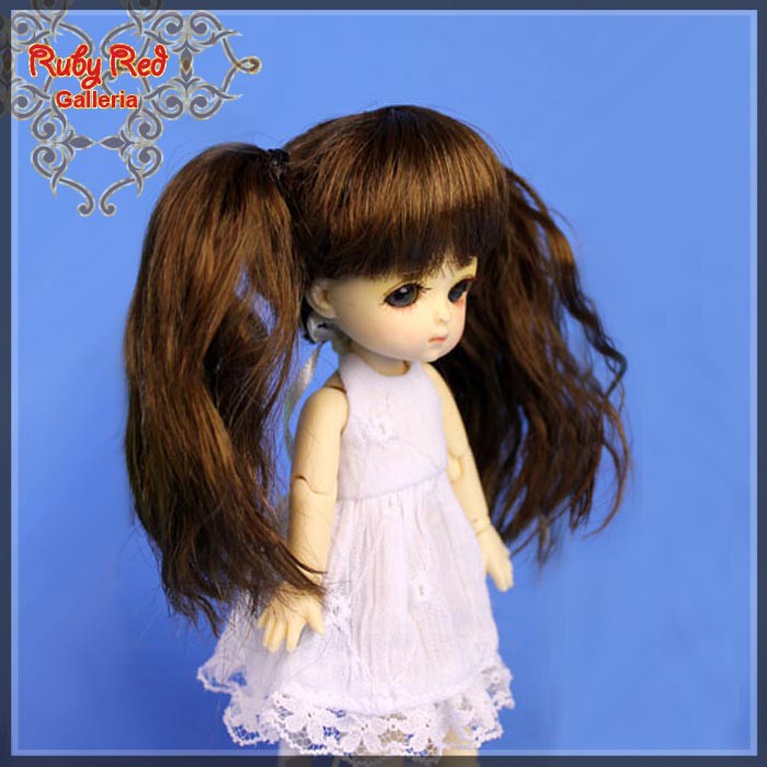 Dark Auburn Doll Wig (CD0015A)