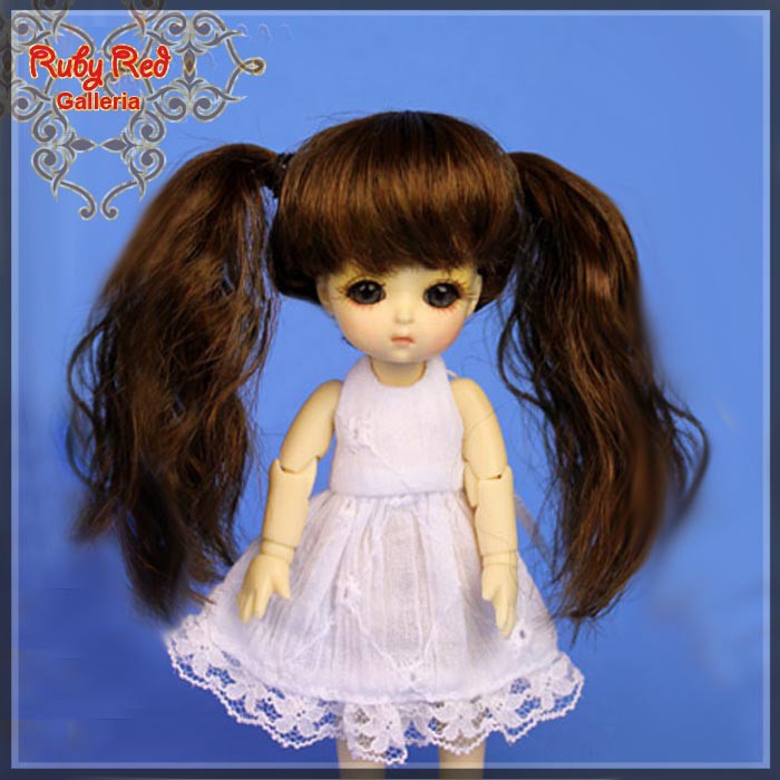 Dark Auburn Doll Wig (CD0015A)