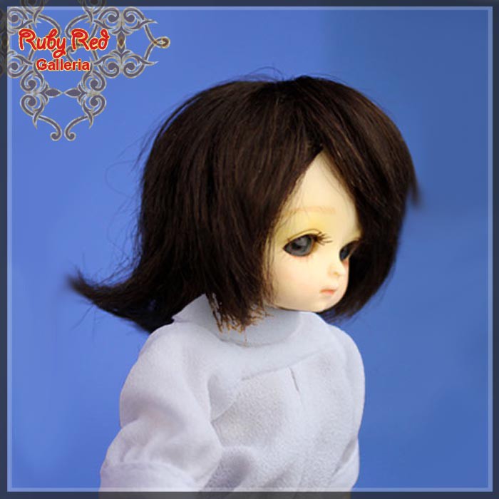 Dark Brown Mohair Wig (CD0013A)