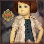 Autumn Suit Top & Skirt for 11.5" Bleuette Doll (EC0058B)