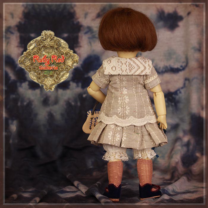 Autumn Suit Top & Skirt for 11.5" Bleuette Doll (EC0058B)