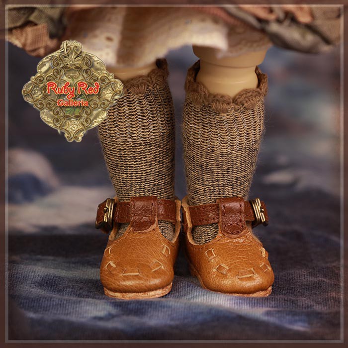 Autumn Checked Outfit for 11.5" Bleuette Doll (EC0059A)