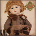 Brown Winter Outfit for 11.5" Bleuette Doll (EC0060A)