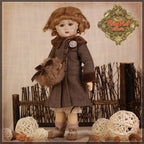 Brown Winter Outfit for 11.5" Bleuette Doll (EC0060A)