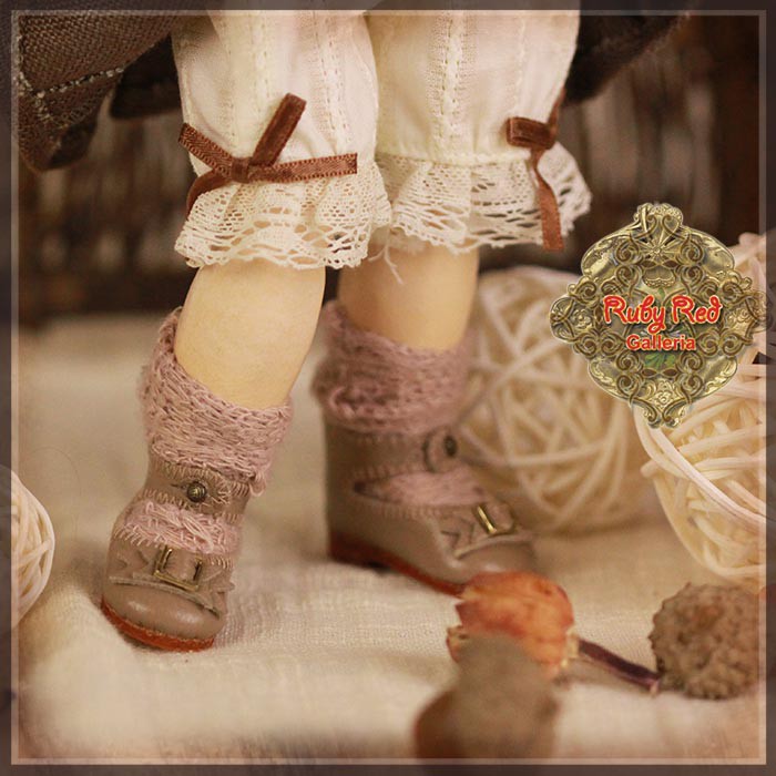 Brown Winter Outfit for 11.5" Bleuette Doll (EC0060A)