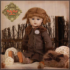 Brown Winter Dress for 11.5" Bleuette Doll (EC0060B)
