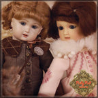 Brown Winter Dress for 11.5" Bleuette Doll (EC0060B)