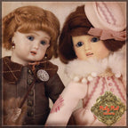 Brown Winter Dress for 11.5" Bleuette Doll (EC0060B)
