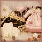 Pink Winter Dress for 11.5" Bleuette Doll (EC0061B)
