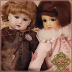 Pink Winter Dress for 11.5" Bleuette Doll (EC0061B)