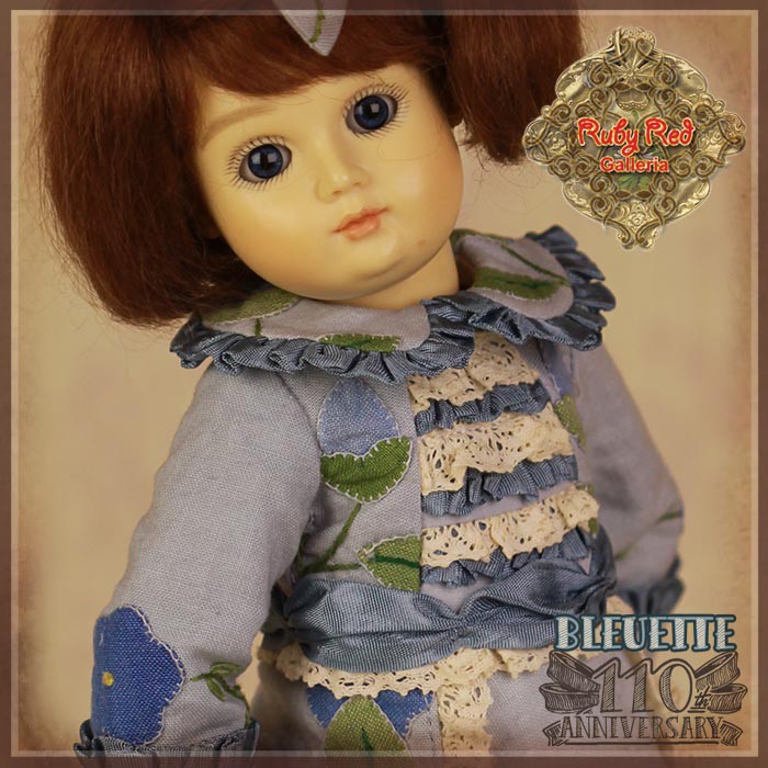 Blue Dress Gift Set for 11.5" Bleuette Doll (EC0062A)