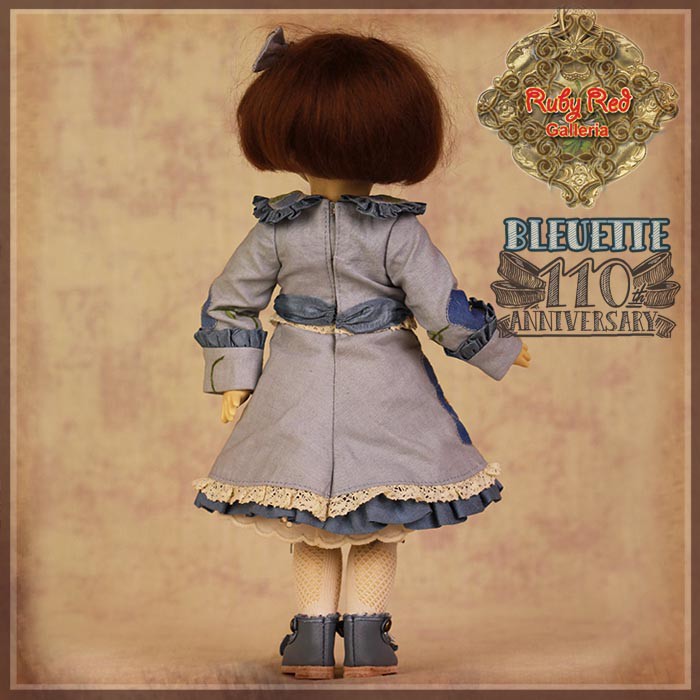 Blue Dress Gift Set for 11.5" Bleuette Doll (EC0062A)