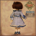 Blue Dress Gift Set for 11.5" Bleuette Doll (EC0062A)
