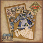 Blue Dress Gift Set for 11.5" Bleuette Doll (EC0062A)