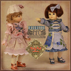 Pink Dress Gift Set for 11.5" Bleuette Doll (EC0063A)