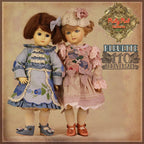 Pink Dress Gift Set for 11.5" Bleuette Doll (EC0063A)