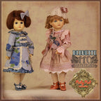 Pink Dress Gift Set for 11.5" Bleuette Doll (EC0063A)