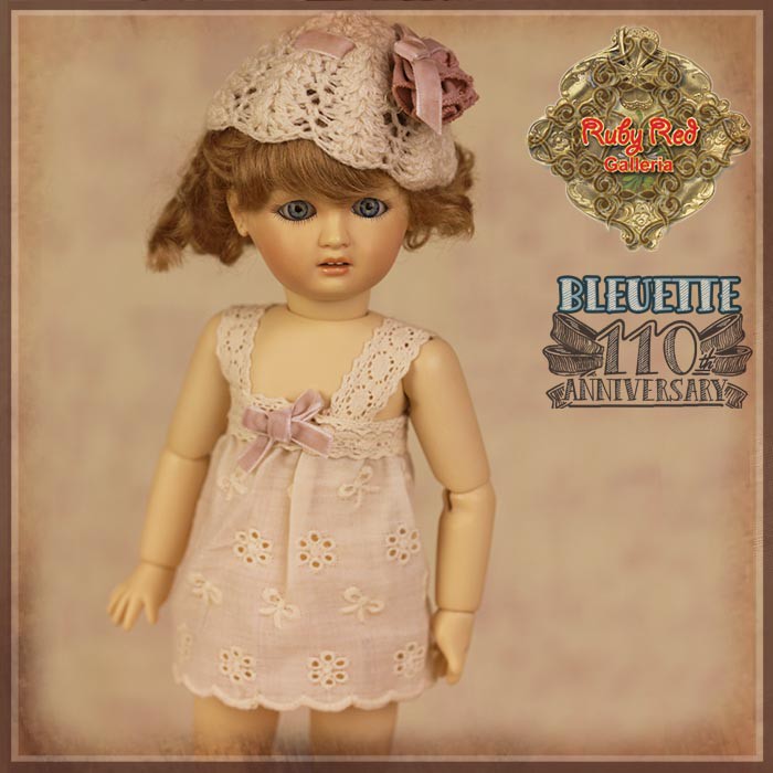 Pink Dress Gift Set for 11.5" Bleuette Doll (EC0063A)