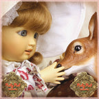 Printed Spring Outfit for 11.5" Bleuette Doll (EC0064A)