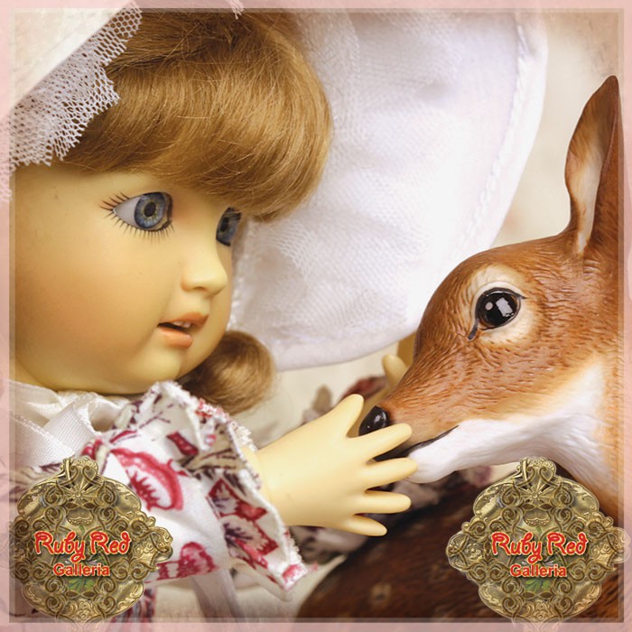 Printed Spring Dress for Bleuette for 11.5" Doll (EC0064B)