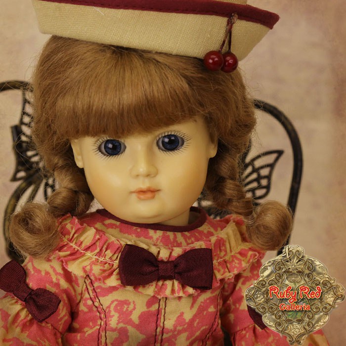 Orange Summer Outfit for 11.5" Bleuette Doll (EC0065A)