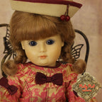 Orange Summer Outfit for 11.5" Bleuette Doll (EC0065A)