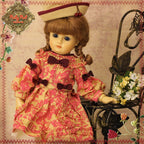 Orange Summer Outfit for 11.5" Bleuette Doll (EC0065A)