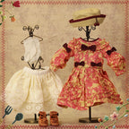 Orange Summer Outfit for 11.5" Bleuette Doll (EC0065A)