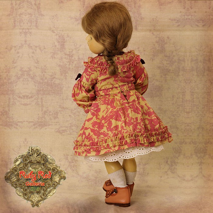 Orange Summer Dress for 11.5" Bleuette Doll (EC0065B)