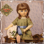 Green Autumn Outfit for 11.5" Bleuette Doll (EC0066A)