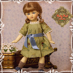 Green Autumn Outfit for 11.5" Bleuette Doll (EC0066A)