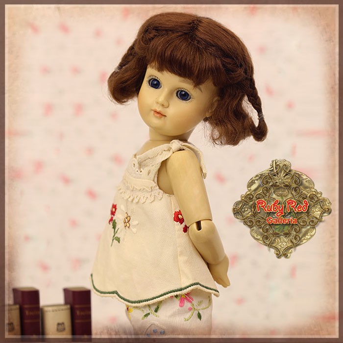 Embroidered Sleepwear Set for 11.5" Bleuette Doll (EC0067A)