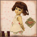 Embroidered Sleepwear Set for 11.5" Bleuette Doll (EC0067A)