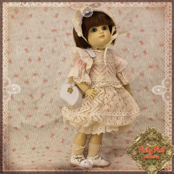 Lace Dress Outfit for 11.5" Bleuette Dolls (EC0069A)