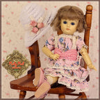 Pink Printed Lace Outfit for 11.5" Bleuette Doll (EC0070A)