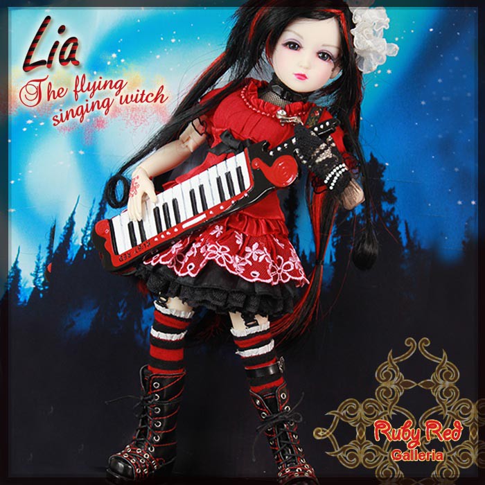 12'' Lia, The Flying Singing Witch (DA0008A)