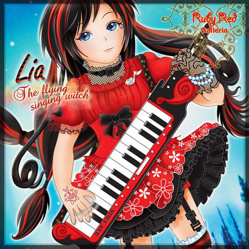 12'' Lia, The Flying Singing Witch (DA0008A)