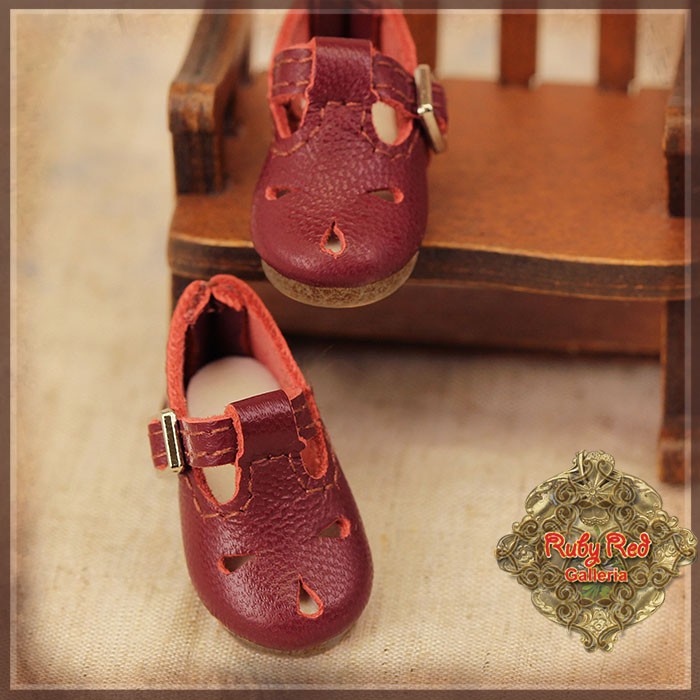 Real Leather Shoes for 8" Dolls (HH0023A)