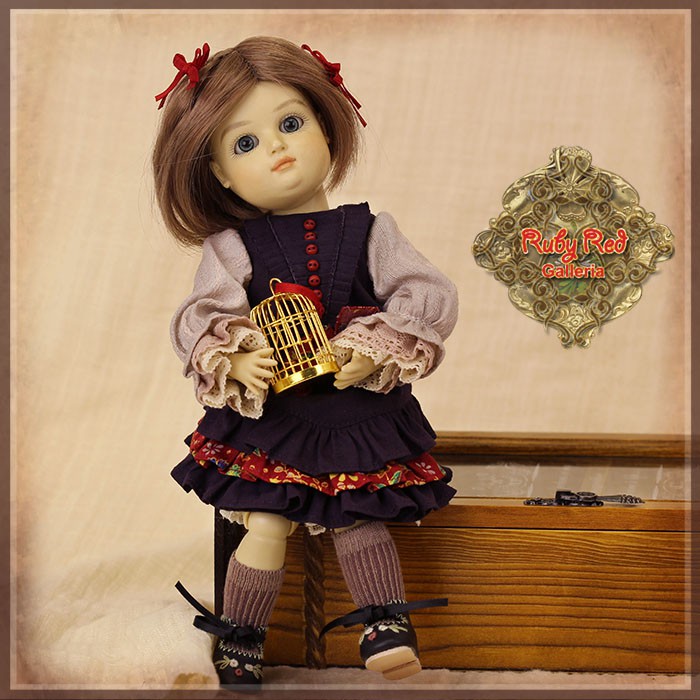 Birdcage Outfit for 11.5" Bleuette Doll (EC0073A)