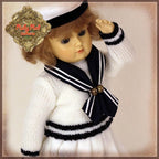 Sailor Outfit for 11.5" Bleuette Doll (EC0074A)