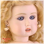 Antique Style Earrings for 11.5" Bleuette Doll (EE0007A)