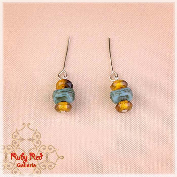 Antique Style Earrings for 11.5" Bleuette Doll (EE0001A)