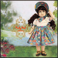 My Floral Bleuette Pattern Package for 11.5" Bleuette Doll (EP0001B)