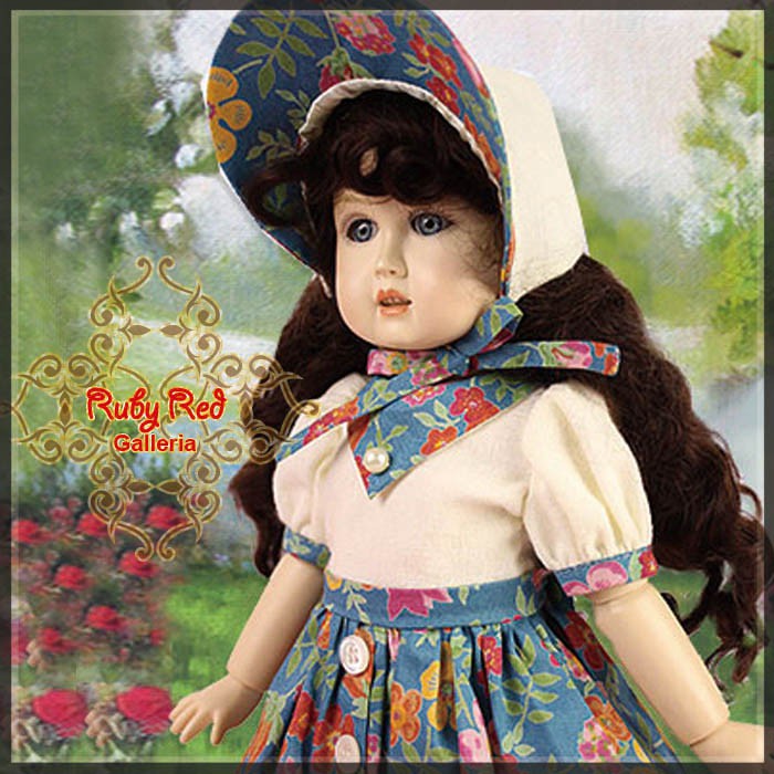 My Floral Bleuette Pattern Package for 11.5" Bleuette Doll (EP0001B)